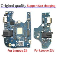 original dock connector usb charger charging port flex cable board with microphone for lenovo z6 l78121