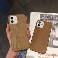 advanced wood texture phone case for iphone 11 12mini pro max case shockproof iphone 7 case 8 plus se 2020 x xs xr phone cover