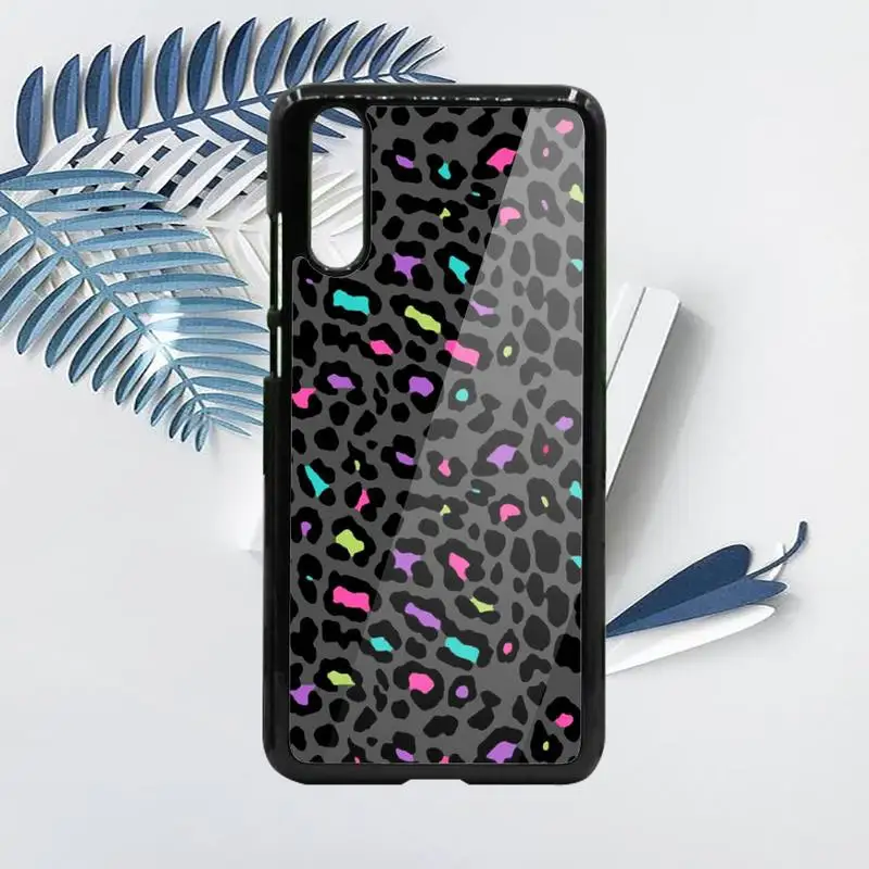 

Leopard print sexy pattern Phone Cases PC For Samsung galaxy S note 8 9 20 10 e lite2019 plus pro ultra
