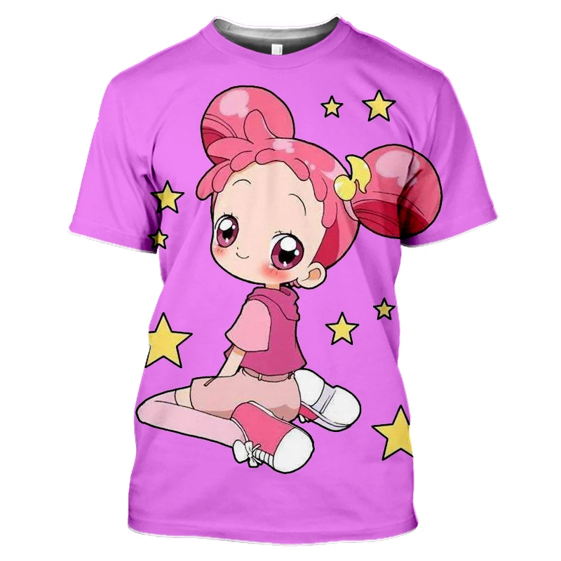 Новинка Ojamajo Doremi аниме девушки Harajuku горячая распродажа мужская женская одежда