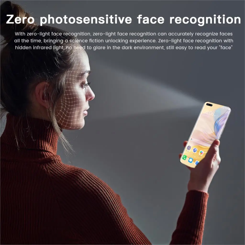 

Novo 8 Pro Smartphone 7.3" Global Unlock HD Full Screen 16GB 512GB Android 11.0 32+64MP Camera 6800mAh Big Battery Smart Phone