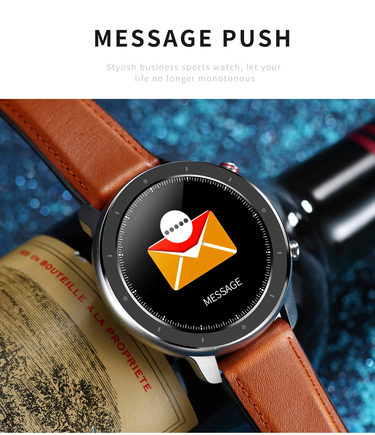 

F12 Full Touch Screen Smart Band Watches 1.3 inch Pedometer Smartwatch Men Heart Rate Tracker Bracelet Women For Android iOS