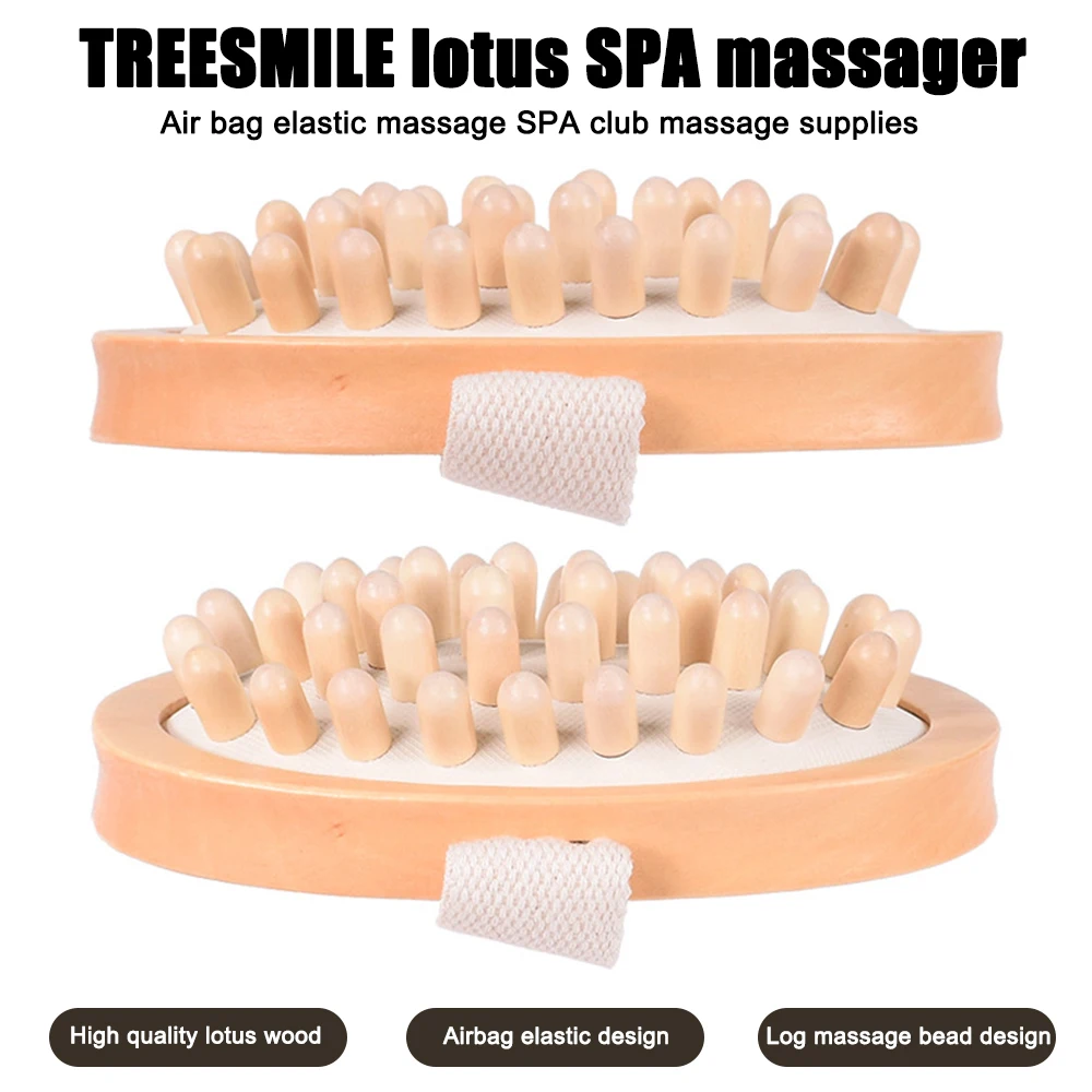 Отшелушивающий купальная щетка SPA массажный инструмент натуральный Bamboo сухая