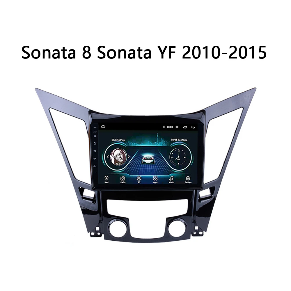 Автомобильная Мультимедийная система для HYUNDAI Sonata 8 YF 2010 2011 2012 2015 центральный dvd
