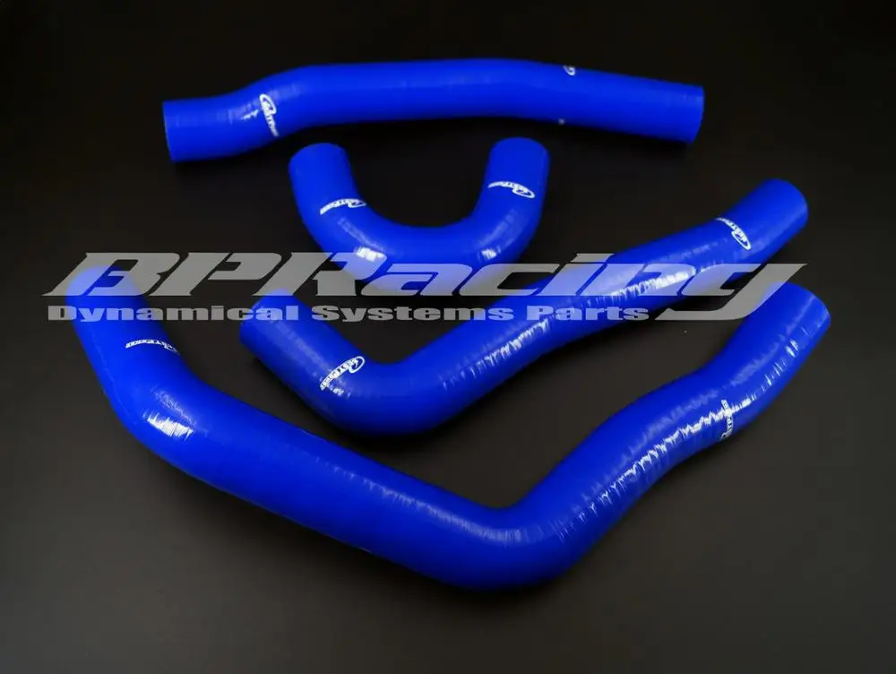 silicone radiator hose/pipe kit for Mitsubishi Lancer Evoluti Evo10 Evo X CZ4A 4B11 Blue
