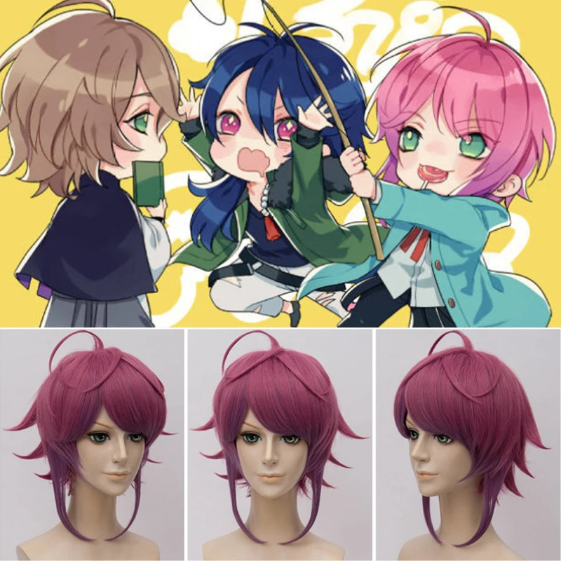Аниме HypnosisMic Division Rap Battle Косплей парики RAMUDA AMEMURA Doppo Kannonzaka Jinguji Jakurai косплей