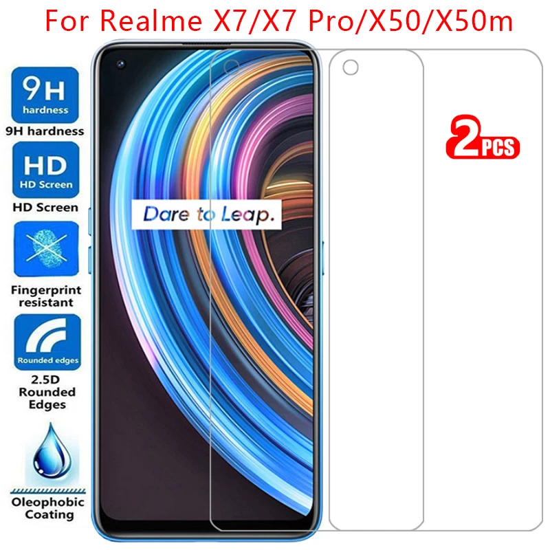 

Защитное закаленное стекло для realme x7 pro x50 x50m 5g, защита экрана на realmi x 7 50 m 7x 50x x7pro, пленка realmex7 realmex50