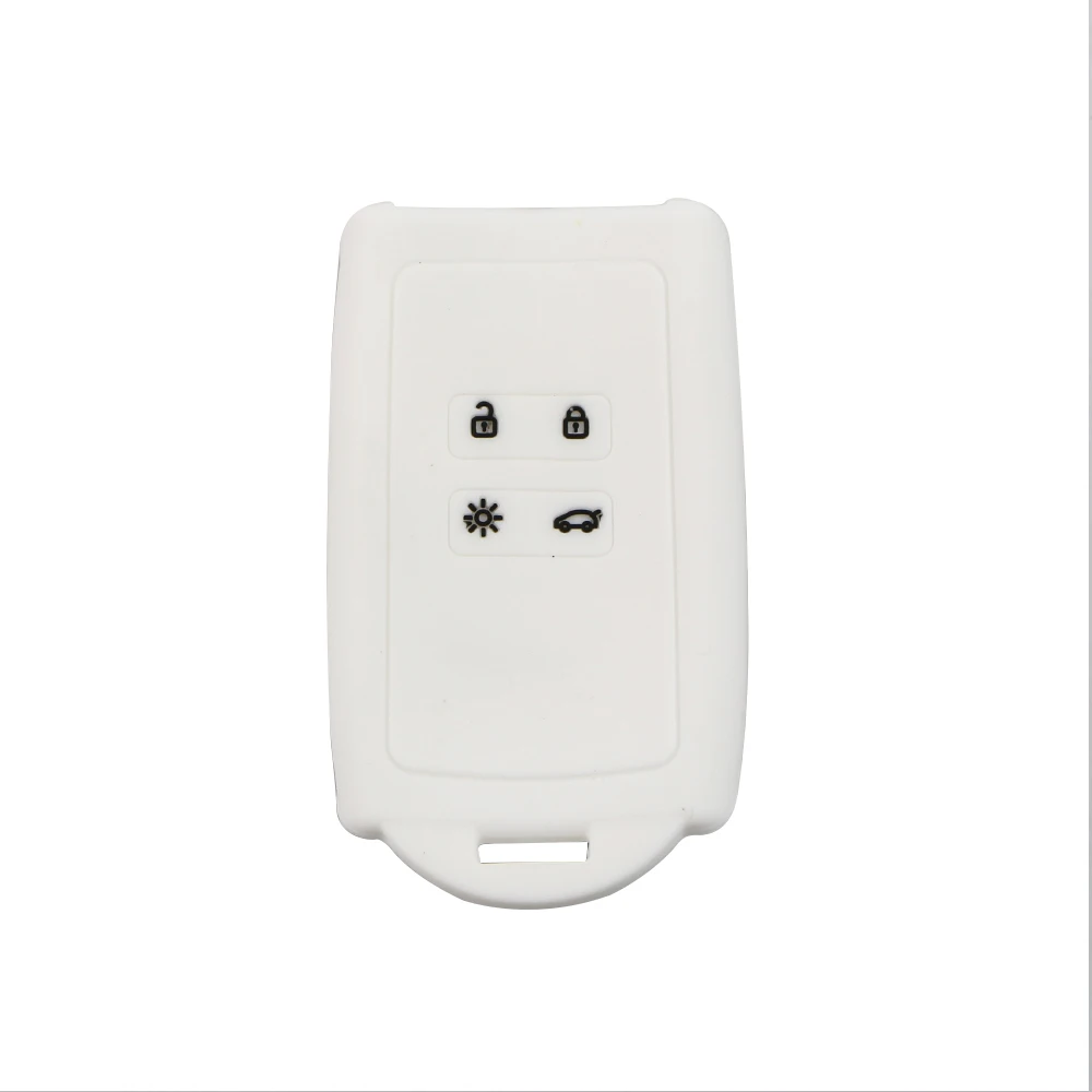 Силиконовый чехол для автомобильных ключей Carmilla Renault KOLEOS Kadjar Espace 2016 2020 Аксессуары