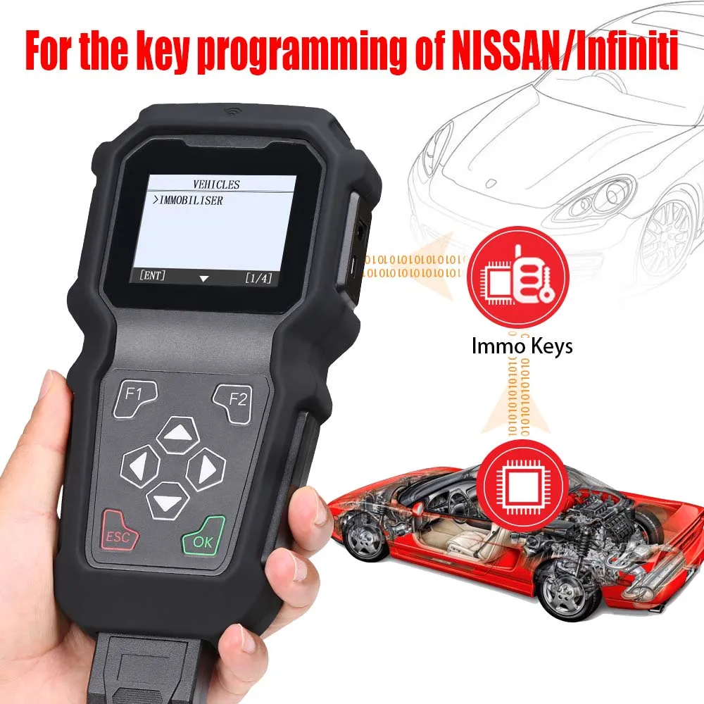 OBDSTAR GODIAG K103 для NISSAN/Infiniti ручной инструмент программирования ключей | Автомобили и