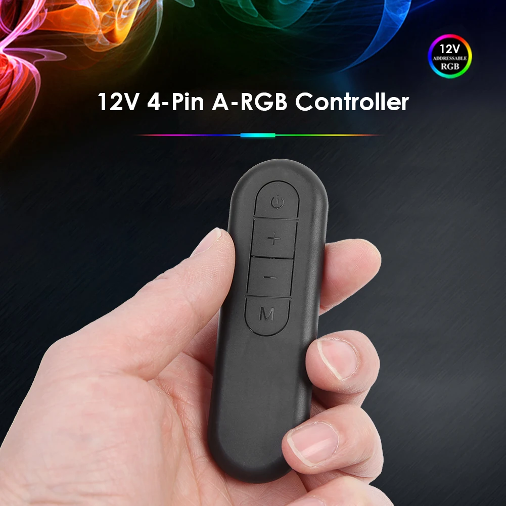 

Gorgeous PC Case ARGB Wireless Controller 5V 3Pin/12V 4Pin Light Remote Control for Office Home Desktop Switch Breaker Promotion