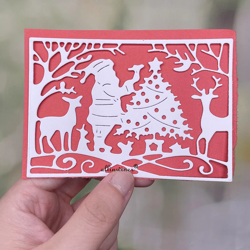 

Рамка в виде Санта-Клауса, лося, снежинки, сделай сам, ремесло, металлическая высечка, скрапбукинг, рельефный шаблон, шаблон, трафареты