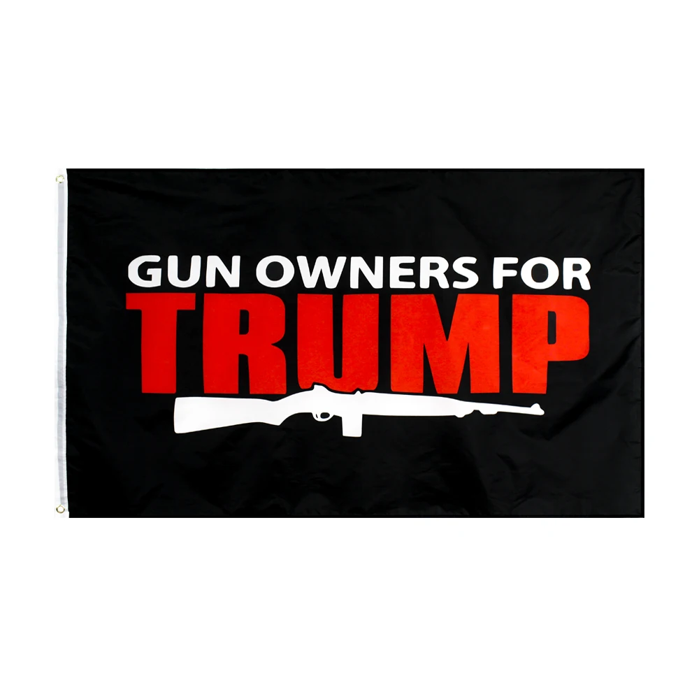 

ELECTION 90x150CM Gun Owners for Trump flag