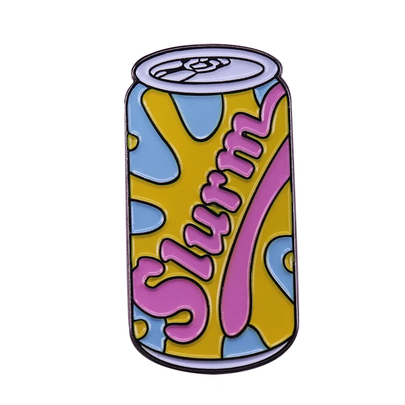 Эмалированная брошь в виде банка Slurm | Украшения и аксессуары