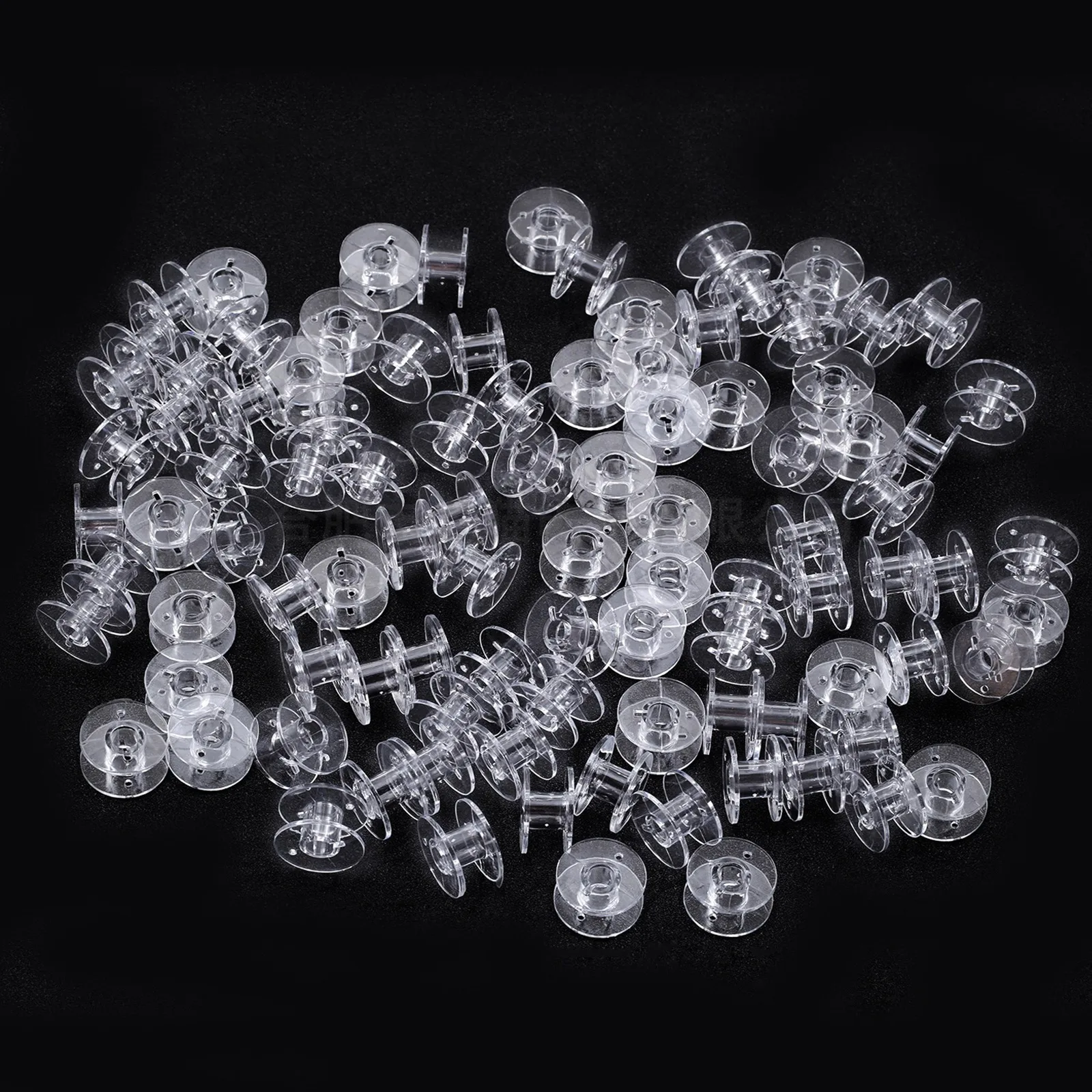 

Transparent Thread Spools Plastic Bobbins Sewing Machine Bobbins With Thread For Embroidery & Sewing Machines Sewing Accessorie