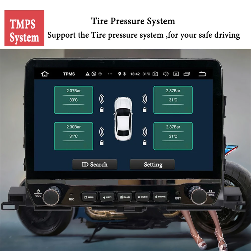 Автомобильный мультимедийный плеер 2DIN 10 1 дюйма Android 11 0 для Toyota Highlander GPS 2015 2016 2017 2018