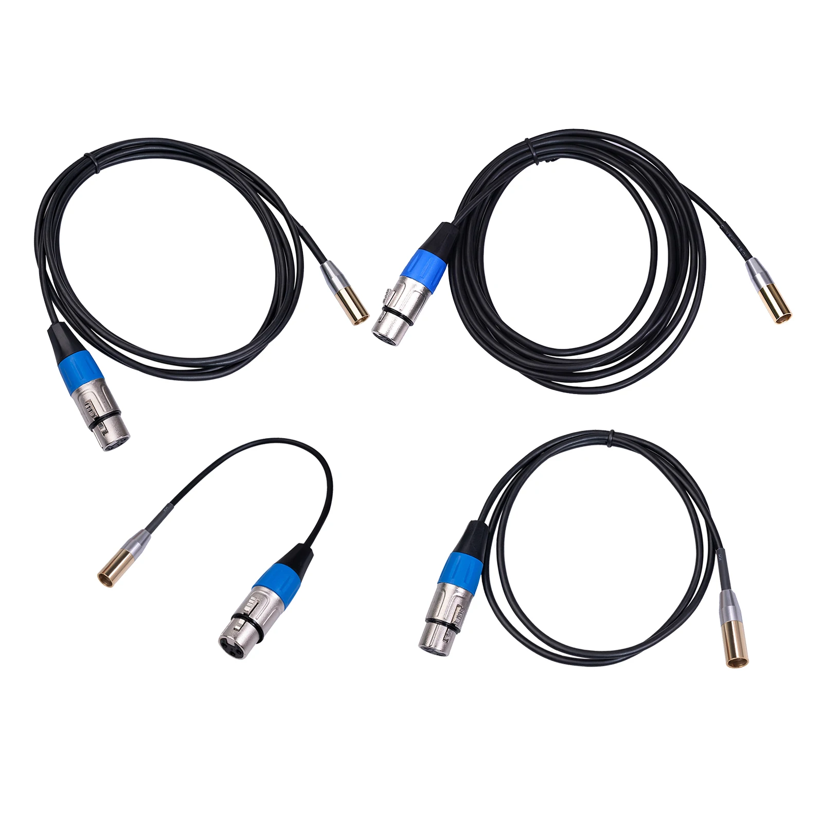 

Mini XLR Male to XLR Female Adapter Cable, 3-pin Mini XLR Male to XLR Female Adapter Cable, for BMPCC 4K Camera Video