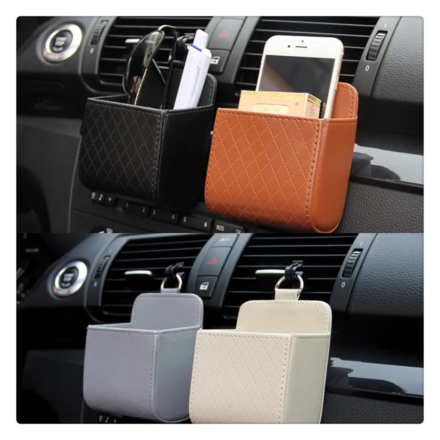 Vent Outlet Box Автомобильный держатель для телефона сумка хранения Органайзер Ford