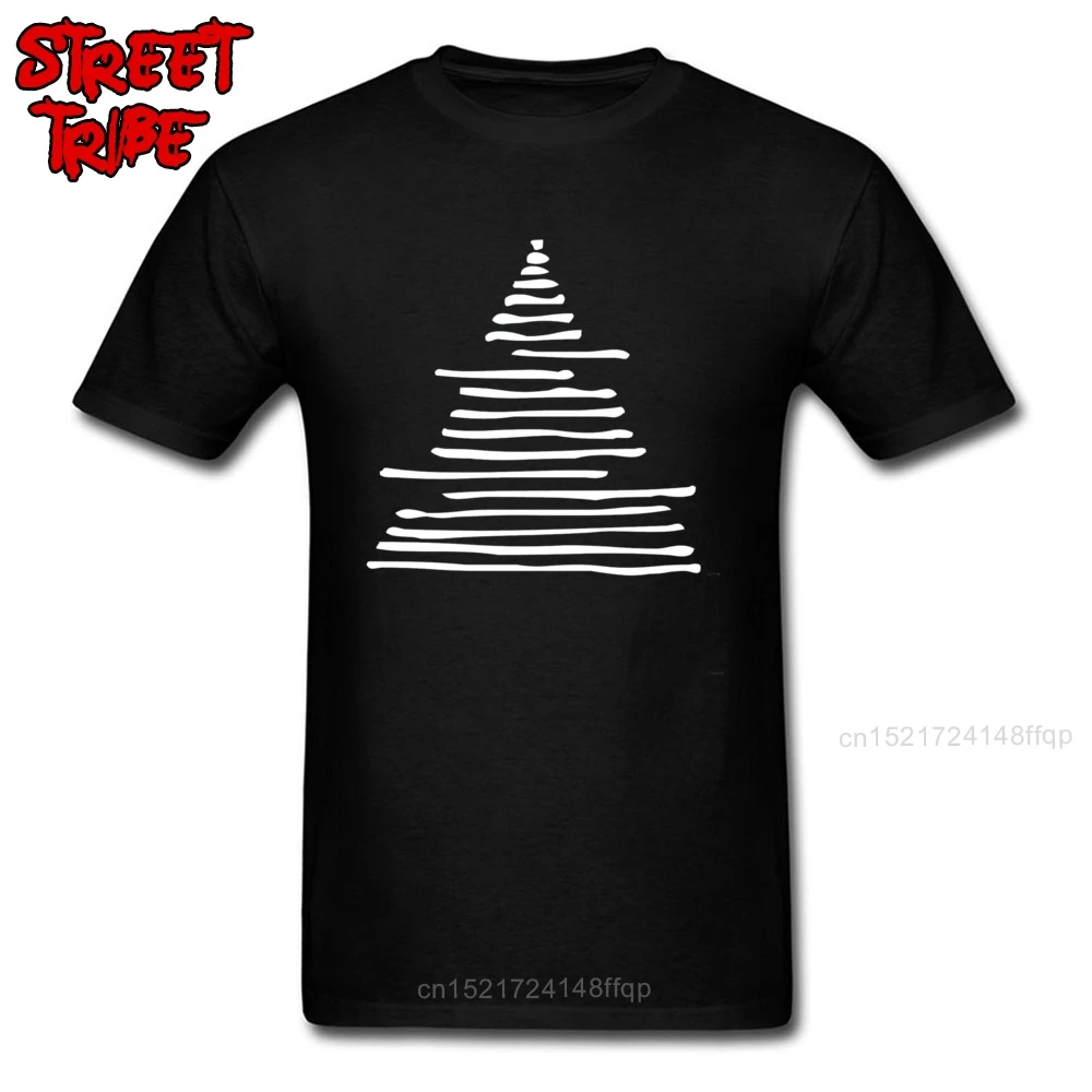 Минималистичная Мужская футболка черного и белого цвета Модные полосатые топы