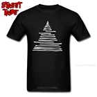 Минималистичная Мужская футболка черного и белого цвета, Модные полосатые топы размера плюс, мужские футболки, мужская хлопковая одежда, треугольная геометрическая футболка