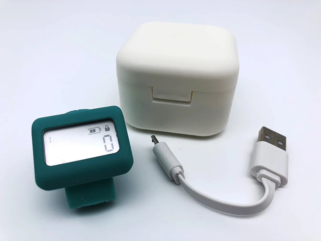 Перезаряжаемый счетчик пальцев 5 каналов цифровой Tally Clicker цифры Будды Бусины со