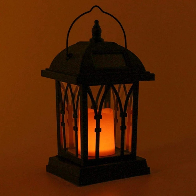 Водонепроницаемый переносной подвесной светильник на солнечной батарее уличный