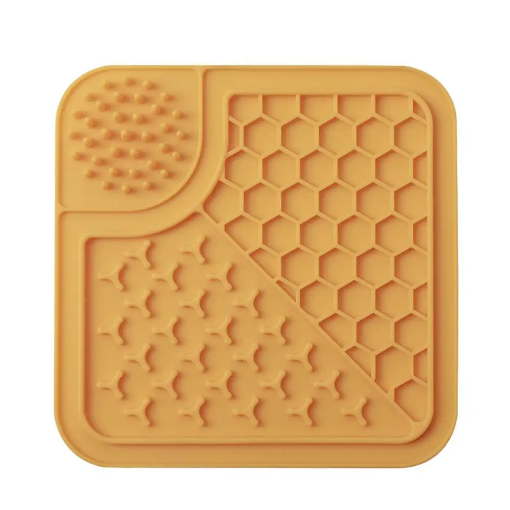 Силиконовый коврик для собак силиконовый лизания с сильным присосом от скуки и