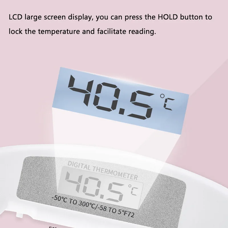 1 шт. цифровой термометр для еды электронный Кухонный Термометр с ЖК дисплеем