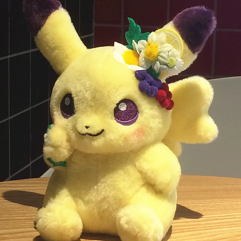 Плюшевая кукла Takatra tomy pokemon pichu Eevee мягкая игрушка аниме экшн-фигурки куклы
