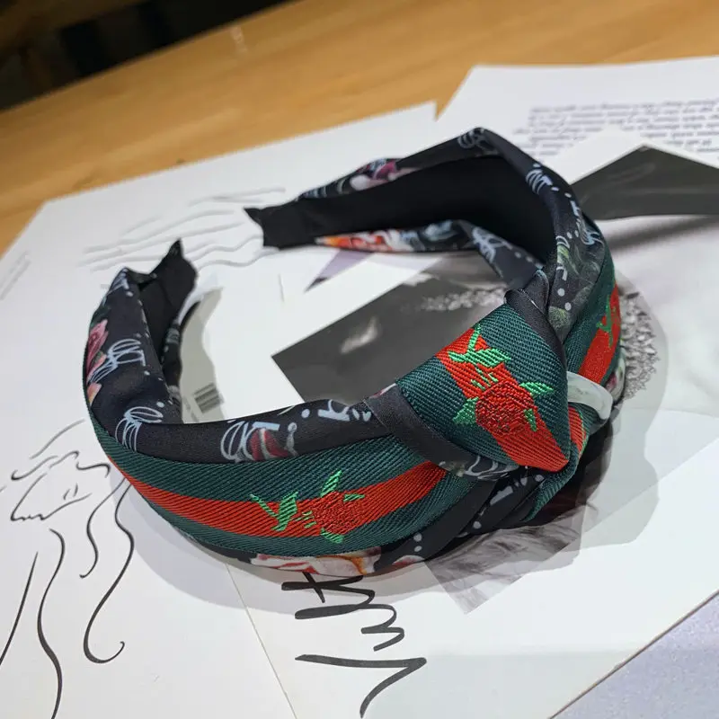 2019 Модный милый пластиковый бантик повязки на голову повязка для женщин и