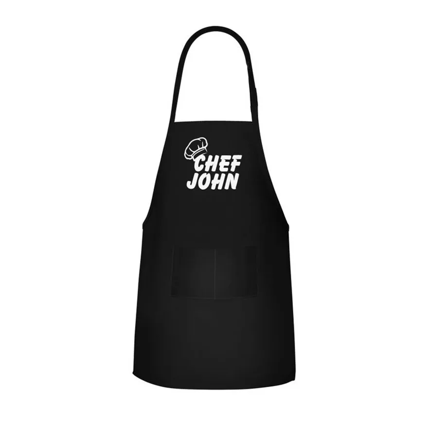 

Personalized Apron Custom Your Apron Grill Kitchen Chef Apron Professional for BBQ, Baking, Cooking for Men Women