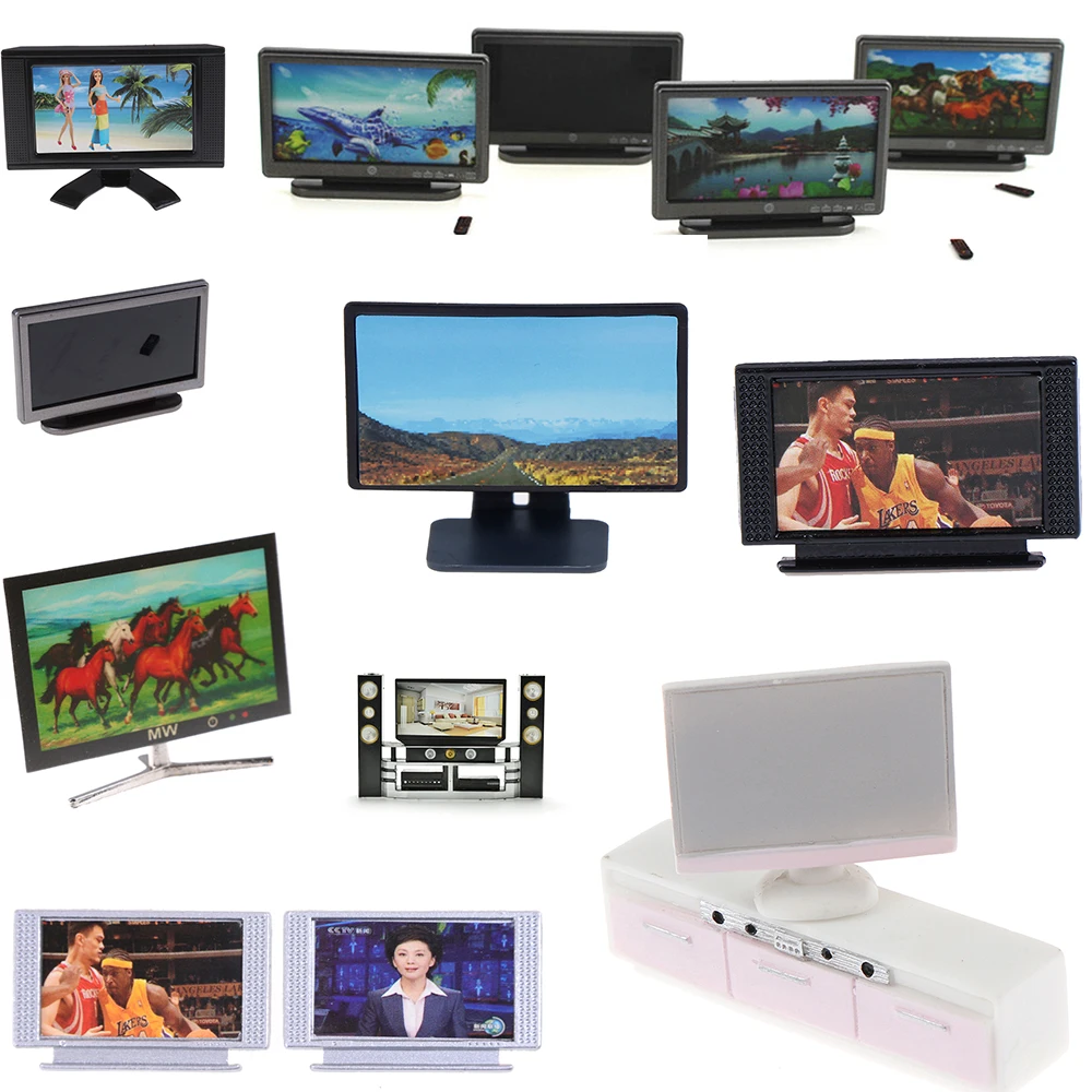 Мульти широкий экран телевизор Плоский ЖК классический ролевые игры игрушка для