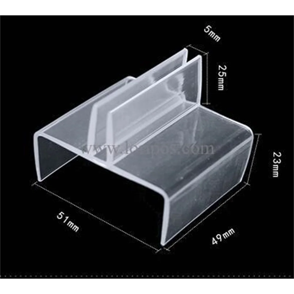 Акриловая полка Pop Kt держатель постера доски баннера знака этикеток зажим полки