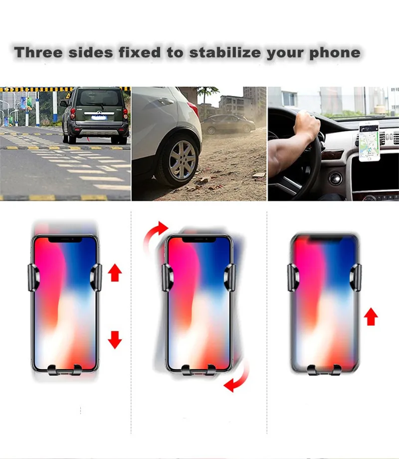 Tkey Универсальный автомобильный держатель в автомобиль Автомобильный для