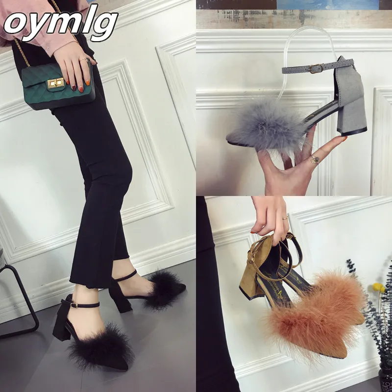 2020 весенние 5 см Толстые со Обувь на высоком каблуке замшевые Профессиональный