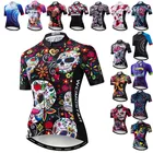 Weimostar, велосипедная Джерси с черепом, 2021, профессиональная одежда для велоспорта, дышащая велосипедная рубашка, майка для велоспорта, летние футболки для горного велосипеда, топы