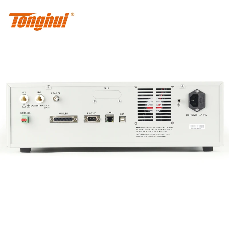 TONGHUI Tonghui Electronics TH9110/9110A программируемый тестер изоляции выдерживаемого