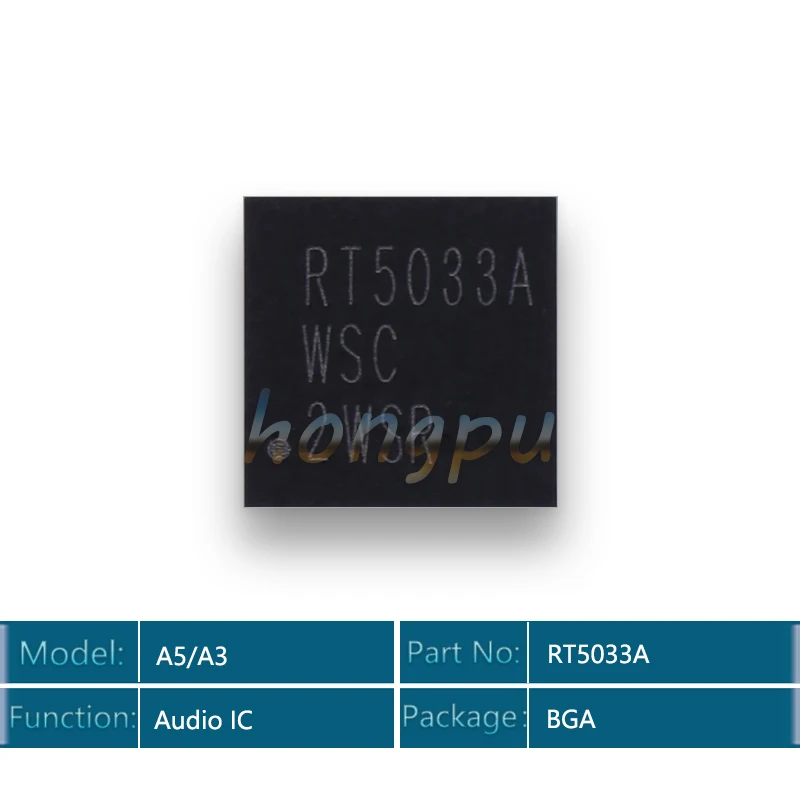 2 шт./лот RT5033/RT5033A для samsung A5 A5000 A3 A3000 аудио кодек IC|Платы мобильных телефонов| |