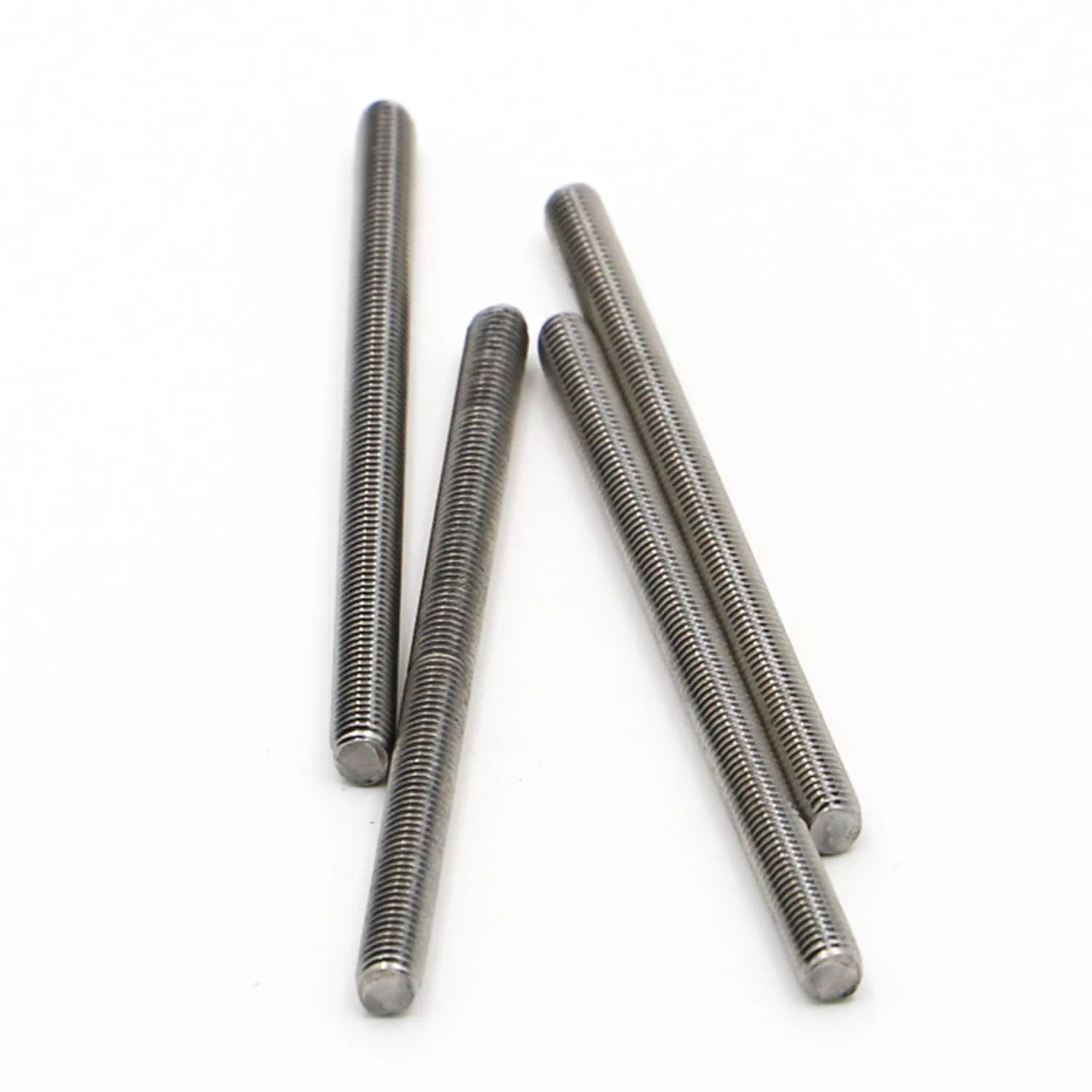 M3 M4 M5 M6 M8 Threaded Rod Full-Thread Bar DIN975 304 Stainless Steel Fasteners Silver Length =16-100mm images - 6