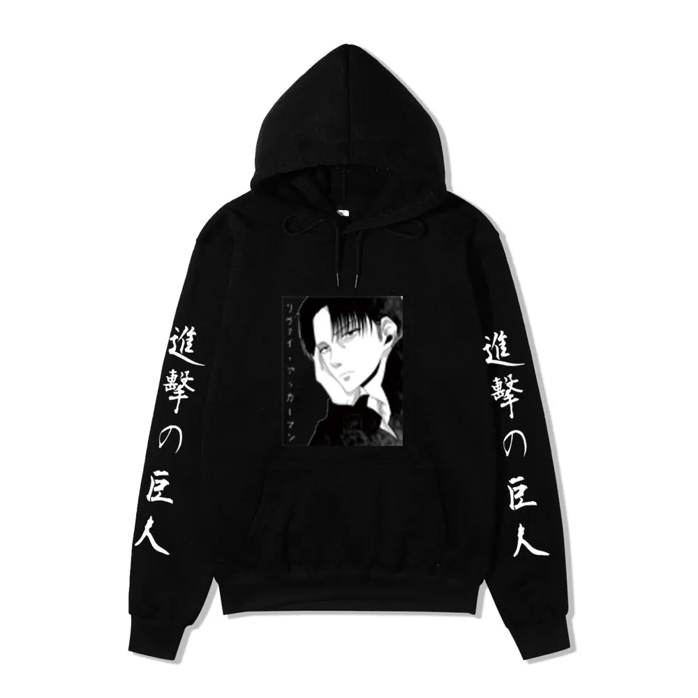 

Japanese Anime Attack on Titan Hoodie Japanese Long Sleeves With Pockets
