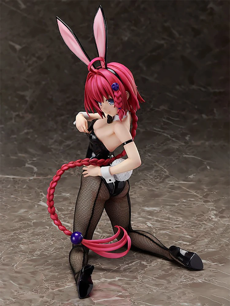 

33cm Anime To Love Ru Darkness Mea Kurosaki Figure Sexy Girls 1/4 Scale Bunny Ver. Pvc Action Figures Anime Figure Toys