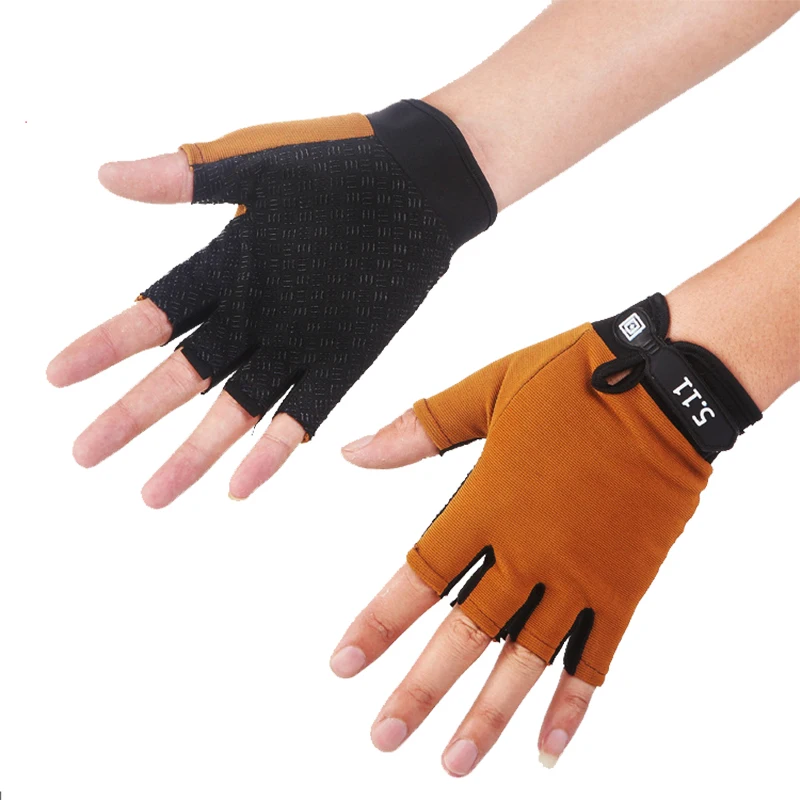 Перчатки для рыбалки на открытом воздухе с тремя пальцами солнцезащитные