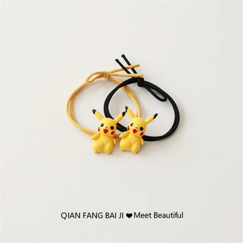 Горячая новинка Покемон из японского аниме лента для волос Веревка женщин