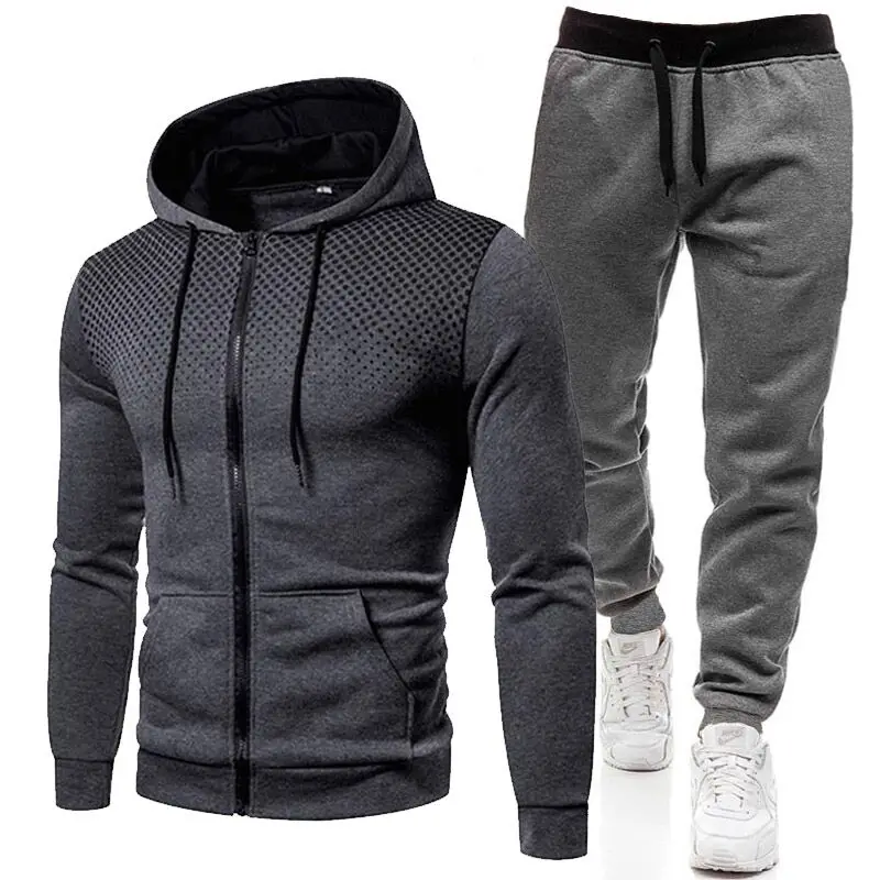 

2021 new autumn and winter men's Hoodie + trousers Harajuku sportswear casual sportswear sportswear brand sportswear