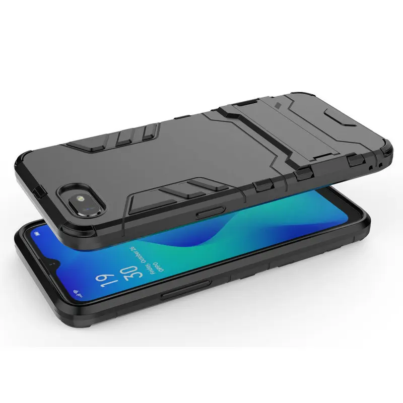 Противоударный жесткий чехол для Oppo A1k CPH1923 Realme C2 rmx1944 армированный задняя крышка