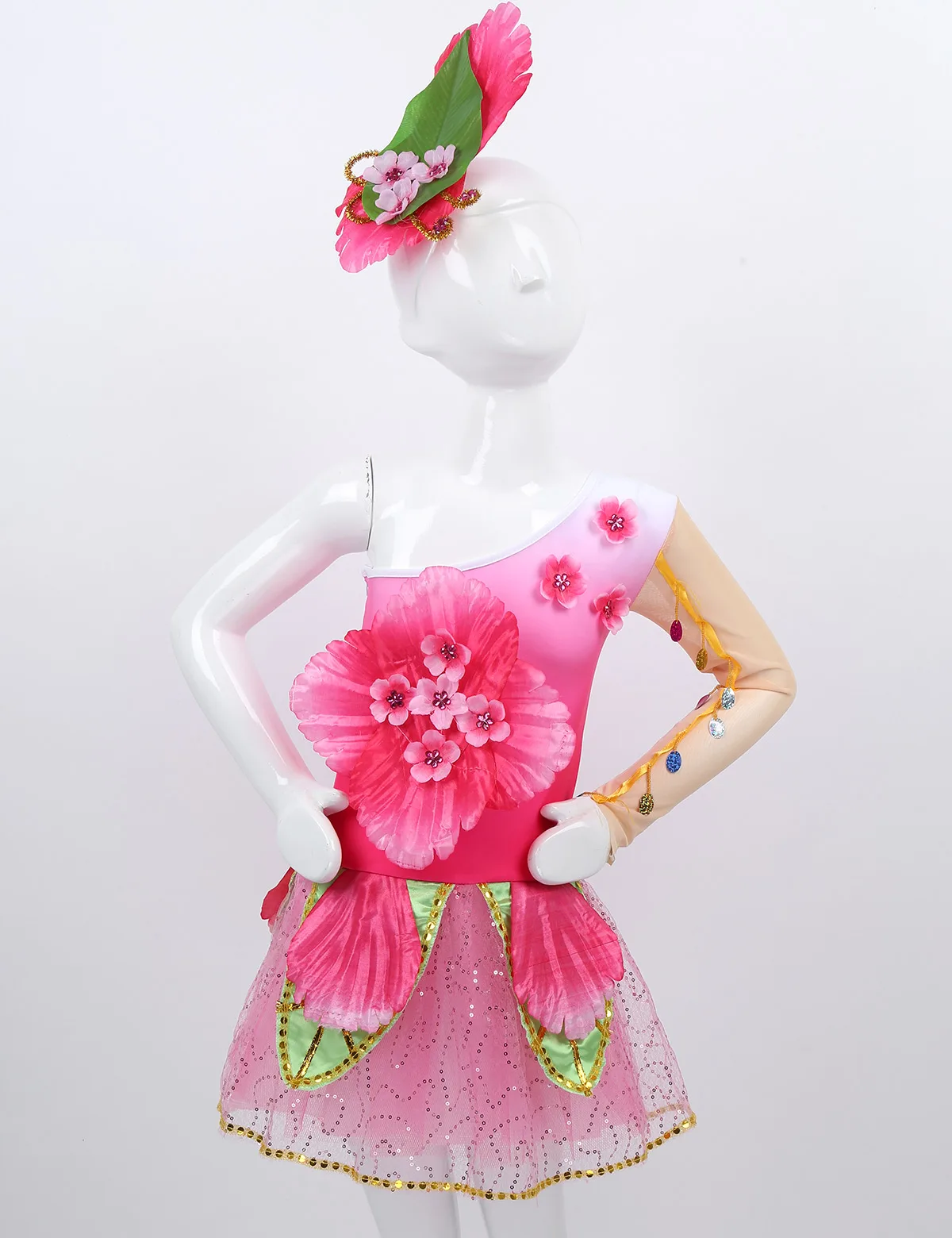 Детский современный танцевальный бальный костюм для сальсы девочек платье пачка