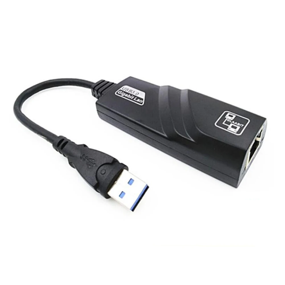 

Wired USB3.0 Gigabit Ethernet Adapter Card to RJ45 Network Converter Accessories Compatible for USB2.0/1.1 10M/100M