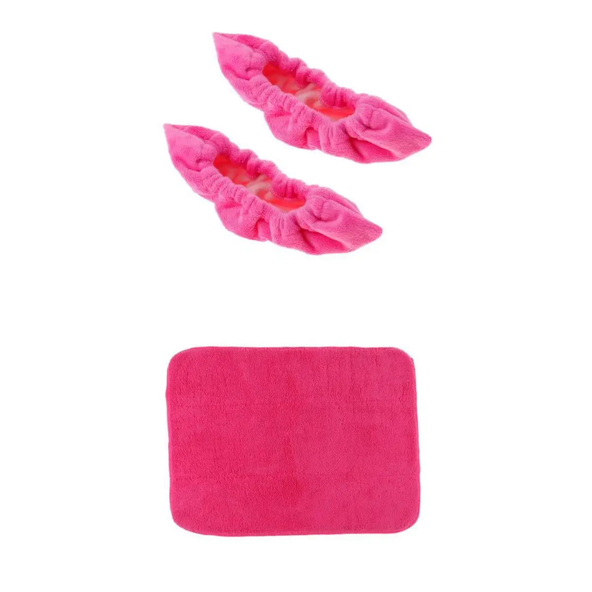 Фигурные коньки для хоккея, махровые накладки на лезвия, Soakers Guards Cleaner Pink
