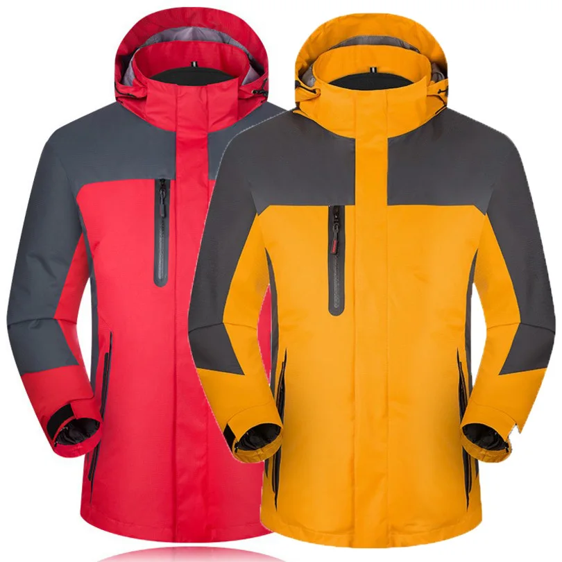 Женская и мужская зимняя водонепроницаемая ветровка с волка | Спорт развлечения