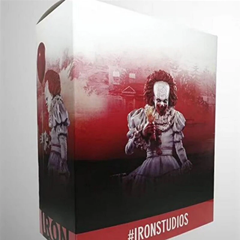 9 дюймов новая статуя Стивен Кинга сменная голова Pennywise фигурка Коллекционная модель игрушки