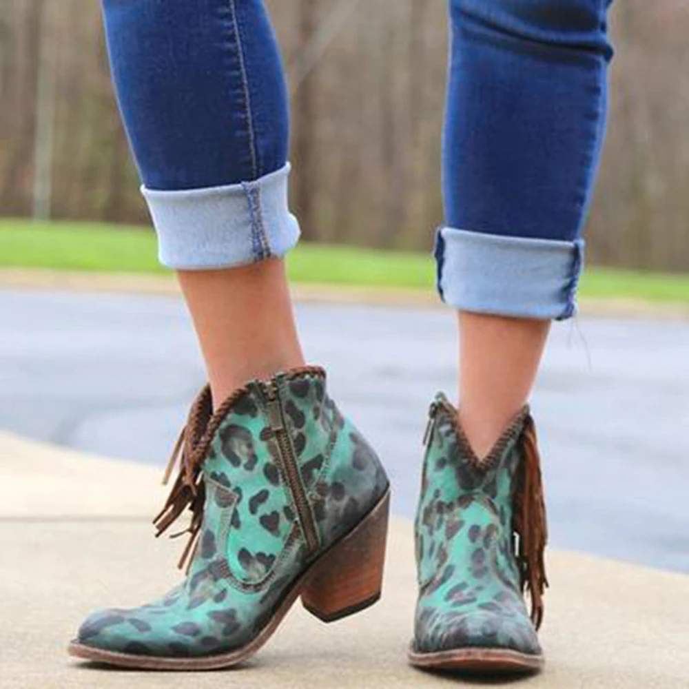 Женские туфли на плоской подошве для девочек богемные ботильоны из